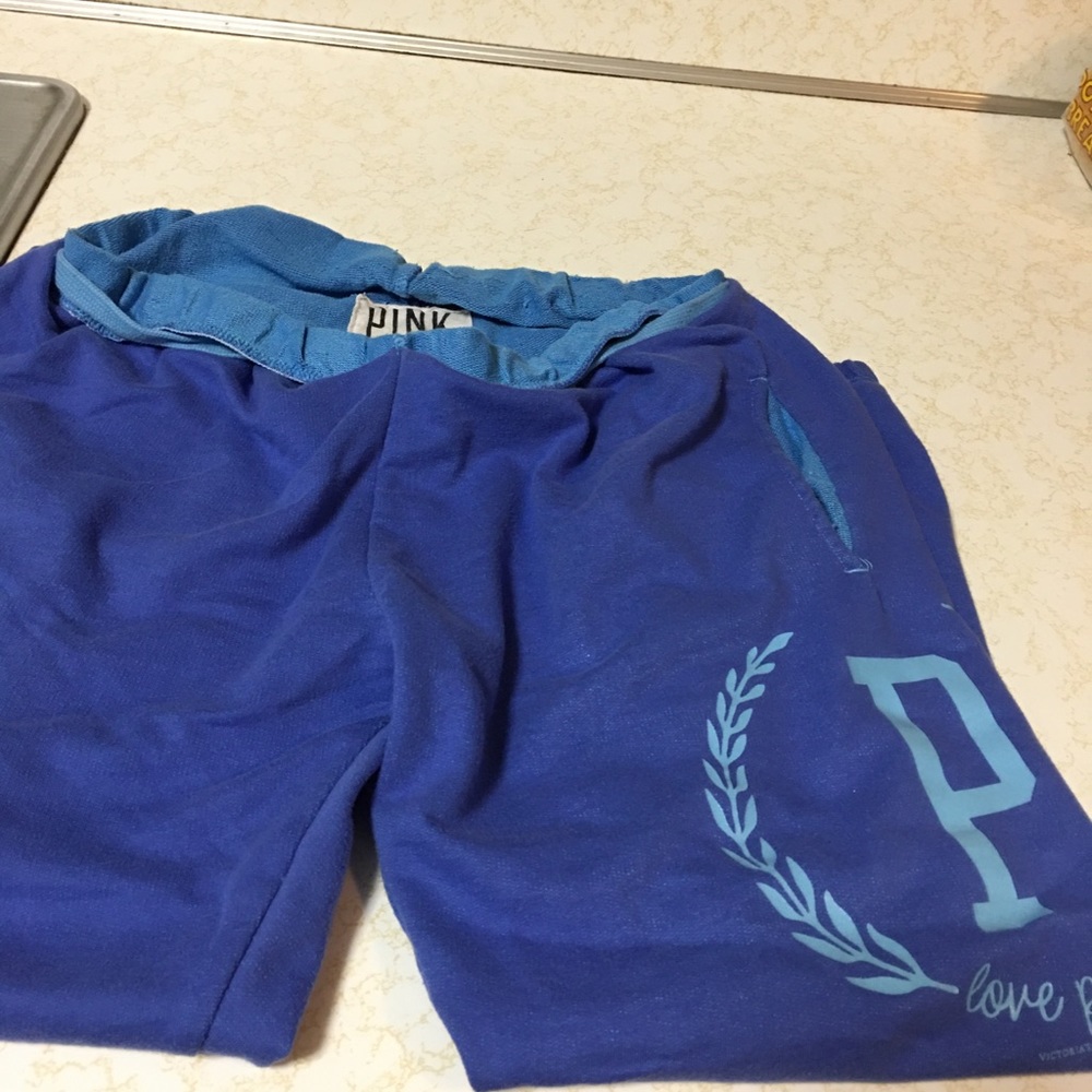 Pink sweatpants